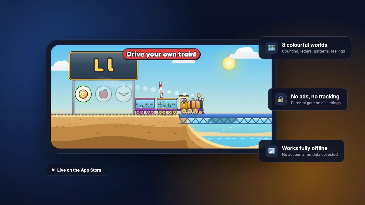 A Kids Learning Game We Built and Published on the App Store
