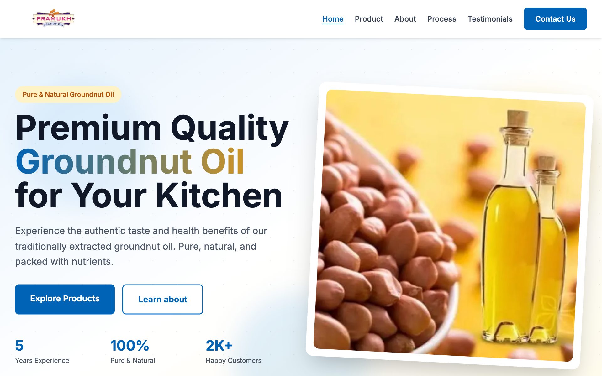 Pramukh Groundnut Oil